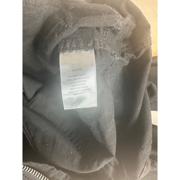 RE/Done Black Cotton Jumpsuit Size S - MINT - Picture 7 of 8